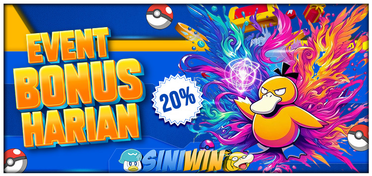 EVENT BONUS HARIAN 20%
